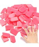 50 Pcs UV Protection Tanning Finger Tips - Pink Nail Polish & Gel Remover Caps for Tanning Beds - Buy Online on SooperMarket.com