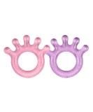 Green Sprouts Pink Cooling Teether - 2 Pack for 3+ Months Old Babies - Buy Online on SooperMarket.com