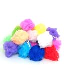 Loofah Lord 20-Pack Full Bodied Quality Bath/Shower Sponge Poufs - Assorted Colors | Wholesale Bulk Lot - Buy Online on SooperMarket.com