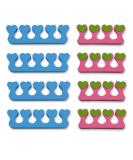 K-Pro Toe Spreader & Finger Spreader Set 8-Piece Spacer for Easy Nail Painting Aid | International Shipping Available - Buy Online on SooperMarket.com