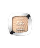 L'Or al Paris Powder Foundation Super-Blendable With Hyaluronic Acid Light Texture for a Flawless Finish True Match Perfecting Powder W1 Golden Ivory 1 Count (Pack of 1) - Buy Online on SooperMarket.com