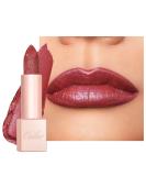 Oulac Diamond Lustre Lipstift Rosa highly pigmented lip stick with fine texture and long-lasting moisturizing formula striking lip-makeup vegan (D04) Brunt Rose D04 Brunt Rose - Buy Online on SooperMarket.com