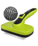 Pecute dog brush long hair cat brush pet brush self-cleaning plucking brush dog comb fur brush dog gently underwool massage fur care brush for cats dog shorthair m-for short-haired dog upgrades - Buy Online on SooperMarket.com