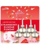 Glade PlugIns Refills Air Freshener - Strawberry Sundae Funday - 3.35 Fl Oz 5 Count - Buy Online on SooperMarket.com