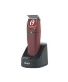Oster Professional Cordless Hair Clippers Set - Fast Feed Burgundy 9 Piece for Barbers & Hair Cutting - Buy Online on SooperMarket.com
