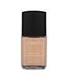 Gabriel Cosmetics Moisturizing Liquid Foundation (Natural Beige - Light to Medium/Neutral Undertones) Natural Paraben Free Vegan Gluten-free Cruelty-free Non GMO Infused with Vitamins A & E Full coverage 1 fl oz. - Buy Online on SooperMarket.com