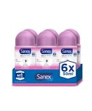 Sanex Dermo Invisible Roll On Antiperspirant 50ml pack of 6 white Invisible 50 ml (Pack of 6) - Buy Online on SooperMarket.com