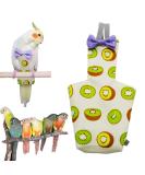 EsEico Reusable Parrots Nappy Pure Cotton Bird Washable Diapers Soft Parrot Nappy Multicoloured Printed Design Adjustable Cotton Fabric Pee Pads for Medium Parrots Cockatiels and Lovebirds. Kiwi - Buy Online on SooperMarket.com