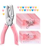 Punch Card and 100 Pieces Reward Punch Card  Handheld Punch Kit  Single-Hole Paper Puncher  Metal Punch with Soft Grip  Home School Office Supplies  Clothing Ticket Scrapbook Punch Tool (Elegant) - Buy Online on SooperMarket.com