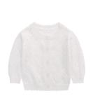 Famuka Baby Cardigan Jacket Soft Knitted Sweater 3 Months - White - Buy Online on SooperMarket.com