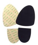 Stick-on Suede Soles with Industrial-Strength Adhesive Backing. Resole Old Dance Shoes or Turn Sneakers into Perfect Dance Shoes. Suede-M, Suede-XL Dark Black Medium - Buy Online on SooperMarket.com