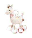 Fehn Activity Toy Lama - Motoric Baby Toy with Fastening Ring | Gripping Elements for Infants & Toddlers | Cuddly Animal Toy for 0+ Months - Buy Online on SooperMarket.com