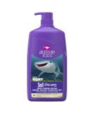 Aussie Kids G'Day Grape 3 in 1 Shampoo + Conditioner + Body Wash - 26.2 fl oz (Pack of 2) - Gentle Cleansing for Kids - Buy Online on SooperMarket.com