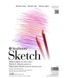 Strathmore 100 Sheet Sketch Pad 9x12 White - Professional Drawing Paper - Buy Online on SooperMarket.com