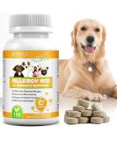 ZyranovaE Allergy Aid For Dogs 180 chews All Itch and Immunity Treats for Dogs Dog Allergy Relief Natural Immune & Digestive Support for All Breeds and Sizes Chicken Flavor - Buy Online on SooperMarket.com