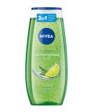 Nivea Lemongrass & Oil Shower Gel 250ml - pH-Skin-Neutral Nourishing Formula with Invigorating Lemon Fragrance - Pampering Shower Experience - Buy Online on SooperMarket.com