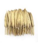 Sowder 50pcs 4-6inch Colorful Gold Goose Feathers for Art Craft Party Decoration - Duck Feather(Gold) - Buy Online on SooperMarket.com
