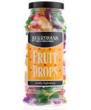 Original Fruit Drops Retro Boiled Sweets Gift Jar By Berrymans Sweet Shop - Classic Sweets Traditional Taste. - Buy Online on SooperMarket.com