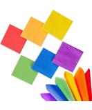Whaline 120 Rainbow Cocktail Napkins - Gay Pride Day Party Favors - 2 Ply Beverage Paper Napkins - 6 Colors - Buy Online on SooperMarket.com