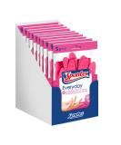 Spontex Everyday Household Gloves - Cotton Flocked Safe Grip Pink Size S - Perfect for Daily Use - 1 Pair - Buy Online on SooperMarket.com