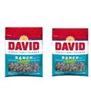 David Sunflower Seeds Roasted & Salted Ranch 5.25oz Bag - Pack of 2 - Buy Online on SooperMarket.com
