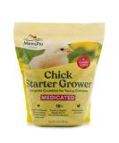 Manna Pro Organic Starter Crumble Complete Feed Medicated Chick Starter Grower 5 Pound (Pack of 1) - Buy Online on SooperMarket.com