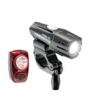 Cygolite Streak 450 Lumen Headlight & Hotshot SL 50 Lumen Tail Light Combo Set - USB Rechargeable Bike Lights - Buy Online on SooperMarket.com
