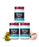 Stokes Real Tartare Sauce 3PK Smooth & Creamy Tartare Sauce Perfect For Fish Dishes Award Winning Gluten Free Tartare Sauce Made With Gherkins & Capers Beautifully Balanced Flavour 200g Glass Jar - Buy Online on SooperMarket.com