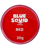 Blue Squid PRO Face Paint - Classic Red 30g - Professional Water Activated Body & Face Makeup for Halloween - Non-Toxic SFX Facepaint - Buy Online on SooperMarket.com