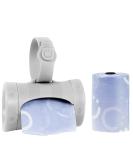 Ubbi Retractable On-the-Go Bag Dispenser - Lavender Scented Gray | Essential Baby Travel Accessory & Gift - Buy Online on SooperMarket.com