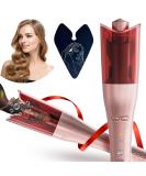 Shop 2024 Automatic Hair Curler - Upgraded Curling Iron with Anion Protection & Dual Voltage - Smart Anti-Stuck Feature 3 Temps & Timers in Rose Gold - Buy Online on SooperMarket.com