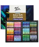 Mont Marte Extra Soft Oil Pastels 72pc - Assorted Bright Colors - Vibrant and Buttery - Ideal for Art, Craft, Coloring, and Sketching - Buy Online on SooperMarket.com