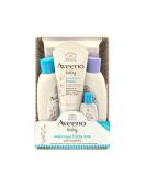 Aveeno Baby Welcome Little One Gift Basket - Baby Skincare Set with Body Wash, Shampoo, Bath Wash, Wipes, and Lotion - Buy Online on SooperMarket.com