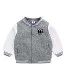 Famuka Baby Spring Jacket Kids Baseball Coat 6-12 Months Grey - Buy Online on SooperMarket.com