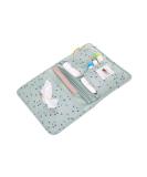L SSIG Baby Diaper Bag with Changing Mat for on the Go/Changing Pouch Floral Mint Turquoise (Mint) 1 Piece (Pack of 1) - Buy Online on SooperMarket.com