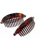 niavida 2 x comb havana-brown 17 cm - made in France - comb LARGE - Buy Online on SooperMarket.com