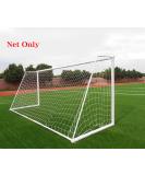 Soccer Goal Net 24x8FT-2.5mm Polyethylene Training Nets | Full Size | Post Not Included - Buy Online on SooperMarket.com
