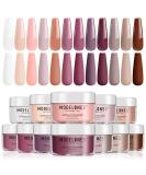 Modelones Acrylic Powder Set, 12 Colors Acrylic Nail Powder Pink Nude Professional Polymer 3D Acrylic Nail Art Kit for French Nail Extension All Seasons Nail Carving, No Nail Lamp Needed A7-Nude Pink - Buy Online on SooperMarket.com