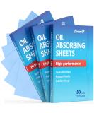 High-Performance Oil Blotting Sheets for Face - 3 pack (150 sheets) - Makeup Friendly Blotting Paper for Oily Skin 50 Count (Pack of 3) High-Performance - Buy Online on SooperMarket.com