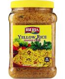 Iberia Spanish Style/3.4 lbs, Yellow Rice, 54 Oz 3.4 Pound (Pack of 1) - Buy Online on SooperMarket.com