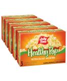 JOLLY TIME Healthy Pop Microwave Popcorn, Low Fat Gluten Free Non-GMO, 4 Pack 3 Count Boxes (Healthy Pop - Butter & Sea Salt) - Buy Online on SooperMarket.com