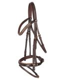 Shop Kerbl Covalliero Kingston Brown Bridle with Gold - Premium Cob Size for Equestrian Excellence | International Shipping Available - Buy Online on SooperMarket.com