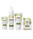 Yes To Avocado Fragrance-Free Skincare Set | Daily Cleanser Hyaluronic Acid Serum Hand Cream & Lip Balm - Shop Internationally - Buy Online on SooperMarket.com
