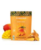 Organic Dried Mango Pack - Healthy Vegan Snacks for Kids & Adults | Tropicaux Reign | Non GMO, No Added Sugar | 3oz x 2 Pack (6oz Total) - Buy Online on SooperMarket.com