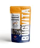 Crunchy Whole Roasted Crickets 48g | Farmed in The UK | Six-Legged Superfood | Edible insects for human consumption - Buy Online on SooperMarket.com