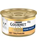 Gourmet PURINA GOURMET Gold Fine Pate wet cat food with turkey 12-pack (12 x 85g) - Buy Online on SooperMarket.com