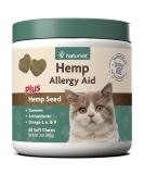 NaturVet Hemp Allergy Aid Plus Soft Chews for Cats 60 ct - Made in USA - Buy Online on SooperMarket.com