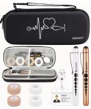MEUUT 11pcs Nurse Stethoscope Case Kit - First Aid Bag with Penlights, Scissor, Bandage Wraps, Badge Holders - Nurse Accessories in Pu_black - Buy Online on SooperMarket.com