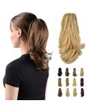Sofeiyan 13" Ponytail Extension Long Curly Ponytail Clip in Claw Hair Extension Natural Looking Synthetic Hairpiece for Women Strawberry Blonde & Bleach Blonde Strawberry Blonde & Bleach Blonde 13"Claw Clip in - Buy Online on SooperMarket.com
