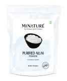Purified Alum powder ( Potassium Alum Powder )(phitkari) by mi nature | 227g( 8 oz) ( 0.5 lb) | 100% Only Alum powder | Nothing added - Buy Online on SooperMarket.com